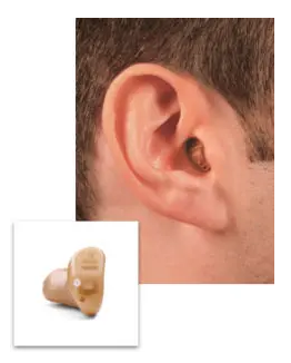 flesh-colored hearing aid